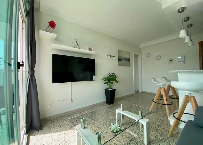 Апартаменты Hermoso Edificio Frente Al Mar, A Pie De Playa Y Hermosas Vistas Лас-Пальмас-де-Гран-Канария